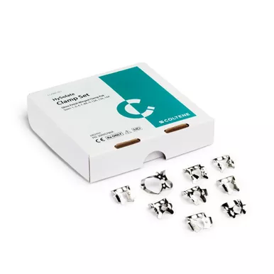 Hygenic System-9 Rubber Dam Clamp Winged Kit Glossy Finish