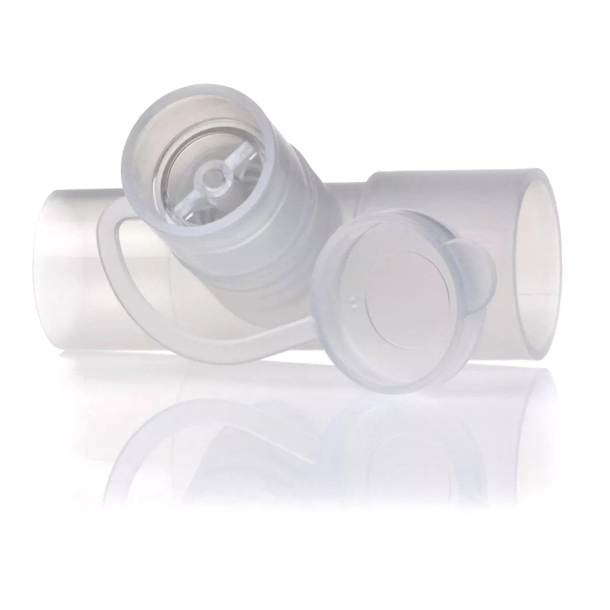 In-Line Nebulizer Tee with Valve 22mm OD