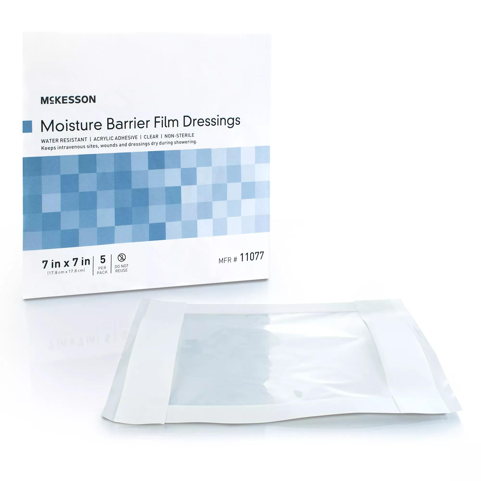 IV Site Barrier Protector McKesson 7 X 7 Inch - Medex Supply