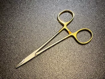 Jarit 121-115 Par Needle Holder, TC, 4.5"