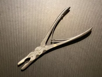 Jarit 230-210 Ruskin Rongeur, STR, 5mm Bite, 7.25"