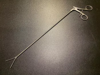 Jarit 600-140 Laparoscopic DeBakey Forceps, 5mm X 37cm