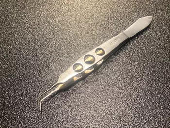 Katena K5-5010 McPherson Tying Forceps, Angled