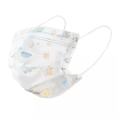 Kids Size Ear Loop Face Masks, 50/Pack