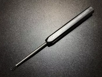 Life Instruments 719-1508-0 O'Brien Long Handle Curette, 8mm, 15"