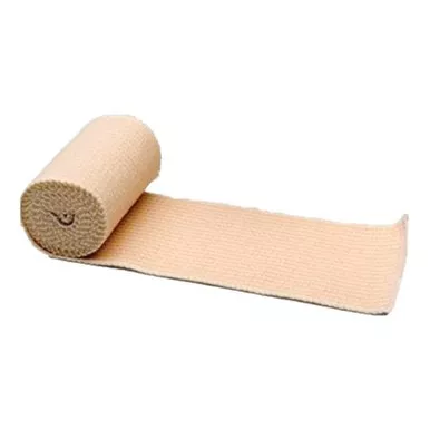 Mckesson - 80863 - Elastic Bandage 3 Inch X 4 - 1/2 Yard Single Hook And Loop Closure Tan Nonsterile Standard Compression