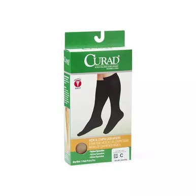 Medline - Curad - Mds1704Eth - Knee - High Compression Hosiery,E