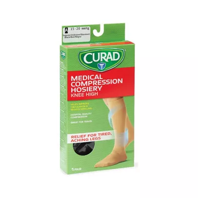 Medline - Curad - Mds1713Cbh - Knee - High Compression Hosiery