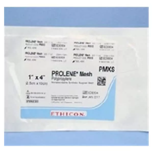 Mesh Prolene Polypropylene 1x4" Hernia Sterile 6/Bx - Medex Supply