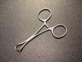 Millennium 1-243 Backhaus Towel Forceps, 3.5"
