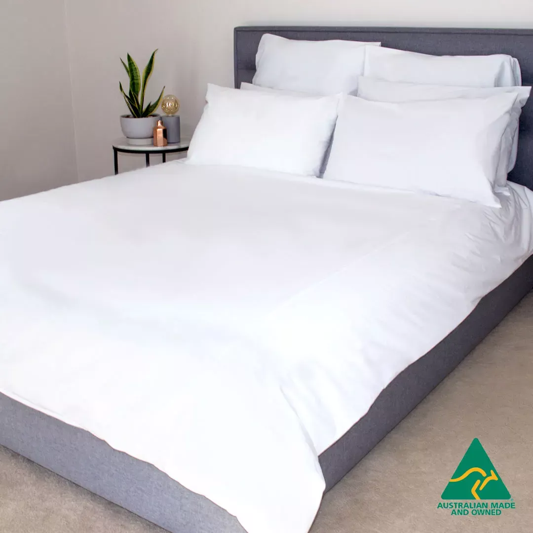 Minappi Doona Cover Double 180x210cm Waterproof White