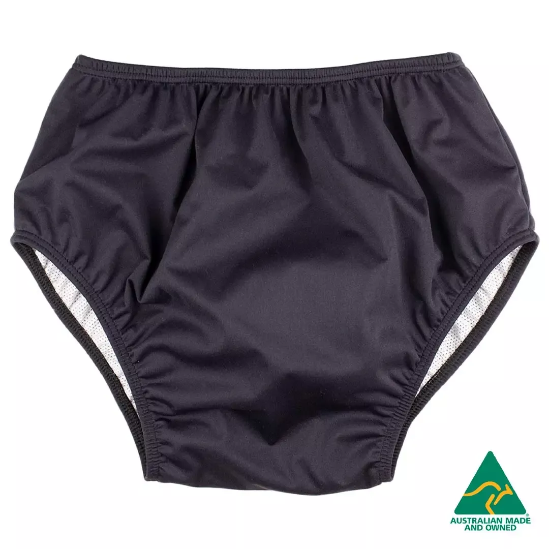 Minappi Mesh Lined Pull Up Pant Custom Made Unisex Waterproof Navy