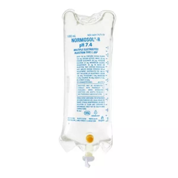 Normosol-R Ph 7.4 1000Ml, 12/Cs - Medex Supply