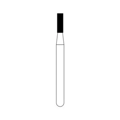 NTI Diamonds Flat End Cylinder, 835-012 Medium 5/Pk