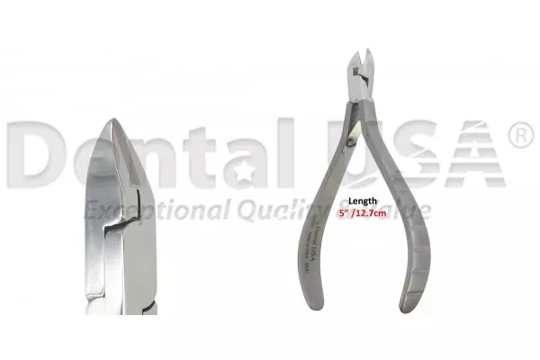 Orthodontic Cutter T/C, Wire Cutter 30 Angled Ligature Cutter Max. Sof