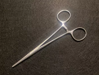 Pilling 182605 Rochester Ochsner Kocher Forceps, STR, 6.25"