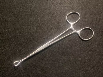 Pilling 183010 Babcock Tissue Forceps, 6.25"