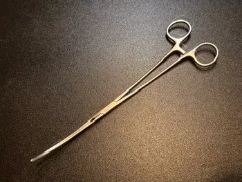 Pilling 353602 DeBakey Aortic Aneurysm Clamp, 10 7/8"