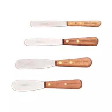 Plaster Spatula 4 1/2 in Extra Stiff Wood Handle Each