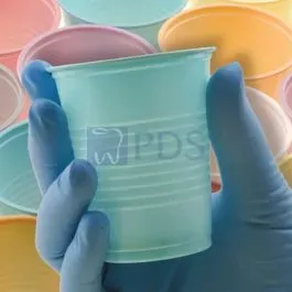 Plastic Cups 5 oz Blue Crosstex CXBL