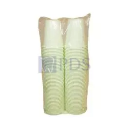 Plastic Cups 5 oz Green Crosstex CXGR