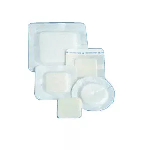 Polyderm Plus Hydrophilic Foam Wound Dressing 6 x 6 Border