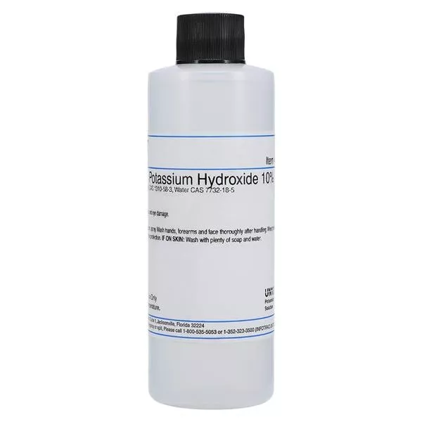 Potassium Hydroxide Reagent 10% 4oz/Bt - Medex Supply