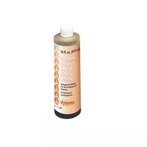 Povidone Iodine Prep Solution 10% USP 16 oz. Bottle