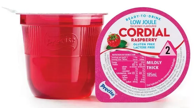 Precise Mildly Thick Level 2 Ready To Drink Cups Cordial Low Joule