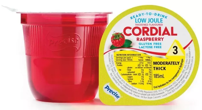 Precise Moderately Thick Level 3 Ready To Drink Cups Cordial Low Joule
