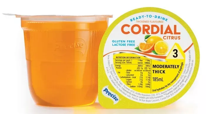 Precise Moderately Thick Level 3 Ready To Drink Cups Cordial