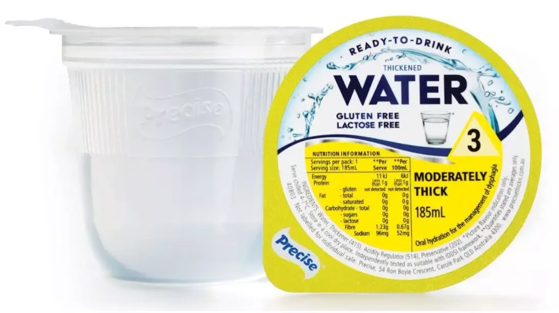 Precise Moderately Thick Level 3 Ready To Drink Cups Water