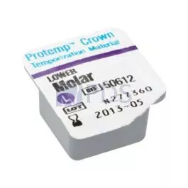 Protemp™ Crown Temporization Material Lower Molar Large 3M™ ESPE™ 50612