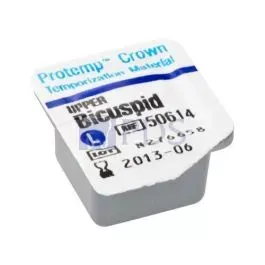 Protemp™ Crown Temporization Material Upper Bicuspid Large 3M™ ESPE™ 50614