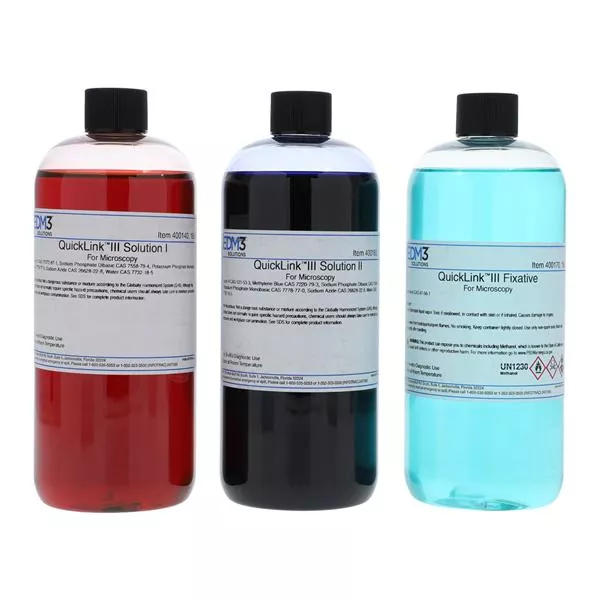 QuickLink III Stain Set 16oz 3/Kit - Medex Supply