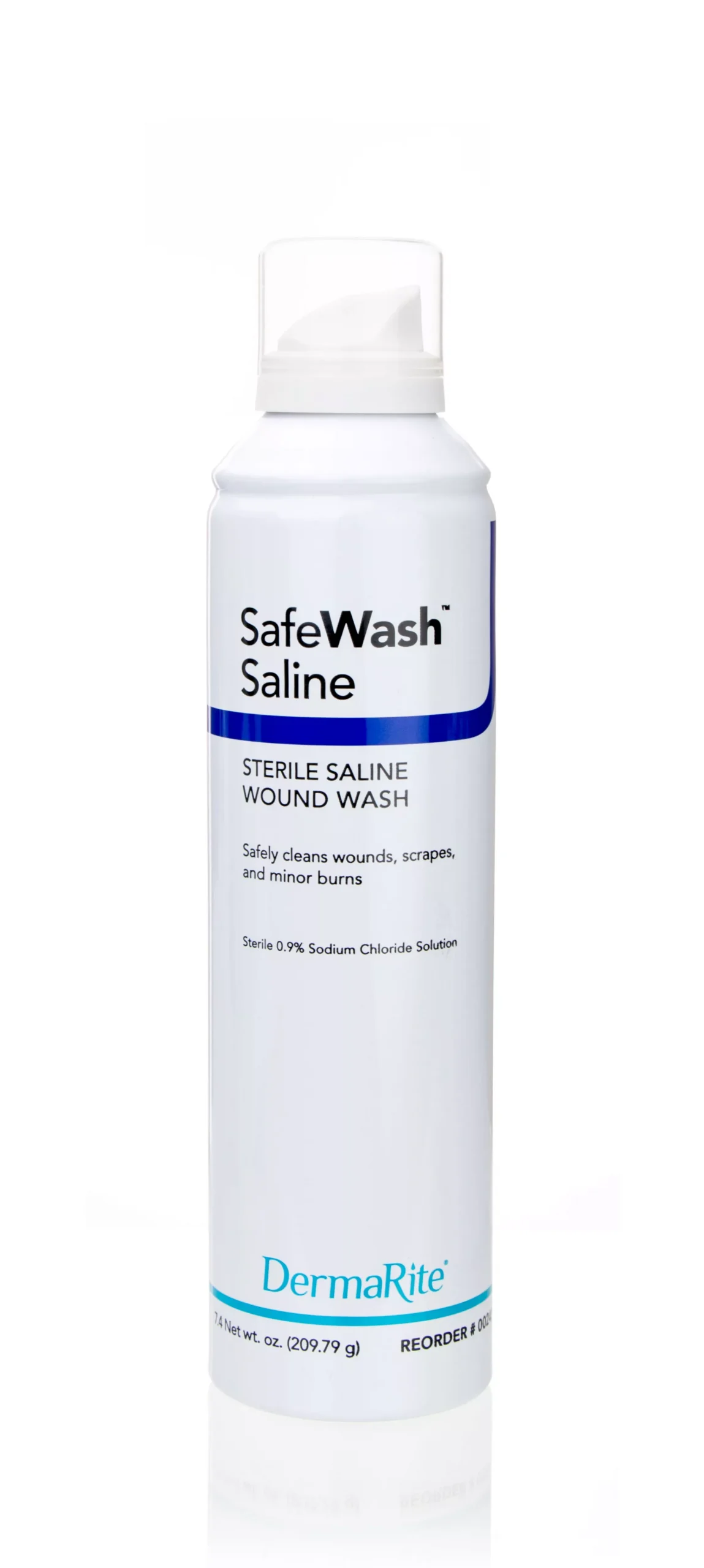 SafeWash Sterile Saline Wound Wash 7.4 oz