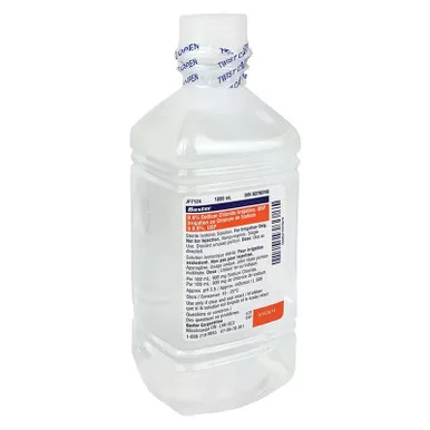 Saline 0.9% Sodium Chloride 1L Bottle