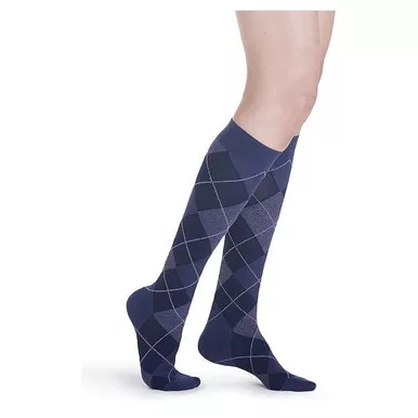 Sigvaris - 832Cllw46 - Microfiber Shades Calf High - Long - Argyle
