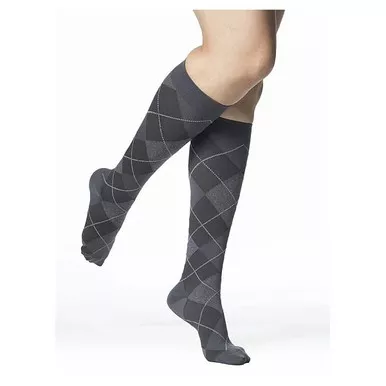 Sigvaris - 832Cllw47 - Microfiber Shades Calf High - Long - Argyle