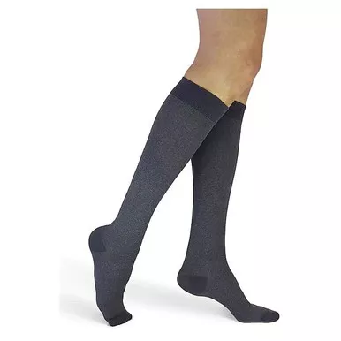 Sigvaris - 832Cmlw27 - Microfiber Shades Calf High - Long - Heather