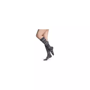 Sigvaris - 832Cssw07 - Microfiber Shades Calf High - Short - Mini Stripe