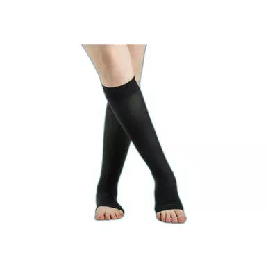 Sigvaris - 971Csso99 - Access Open Toe Calf High Socks - Short