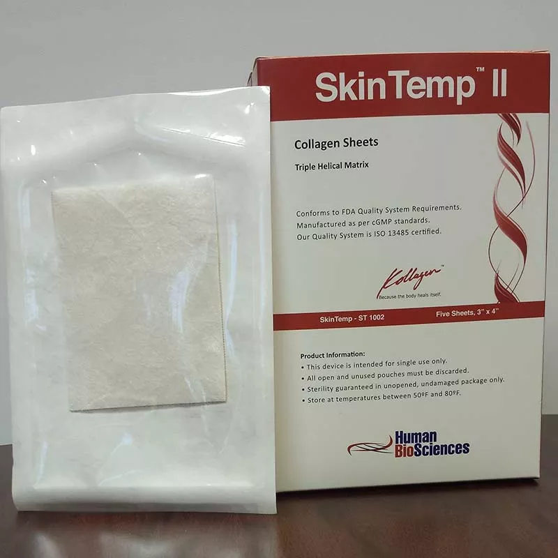 Skin Temp II Dressing Sheet 3 x 4