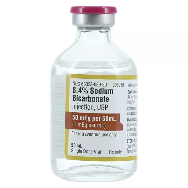 Sodium Bicarbonate 8.4% Injection SDV 8.4% 50mL - Medex Supply
