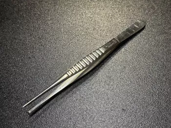 Storz N1857 Tissue Forceps, 1 X 2 Teeth, 6"