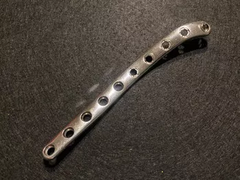 Stryker SHBEP10TGS Lateral Distal Humerus Plate, Left, 124mm