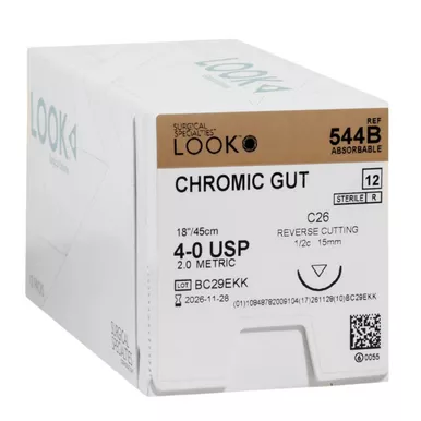 Sutures 4/0 Chromic Gut