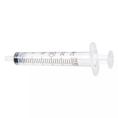 Syringe 3cc w/o Needle General Use 200/Box 309656