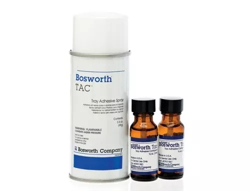 TAC Tray Adhesive Compound, Bulk Package Bottle (Brush-on Liquid), 4oz