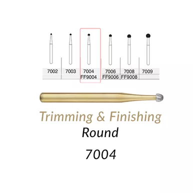 TS2000 Diamond 2005.8 Taper Round, 5/Pack